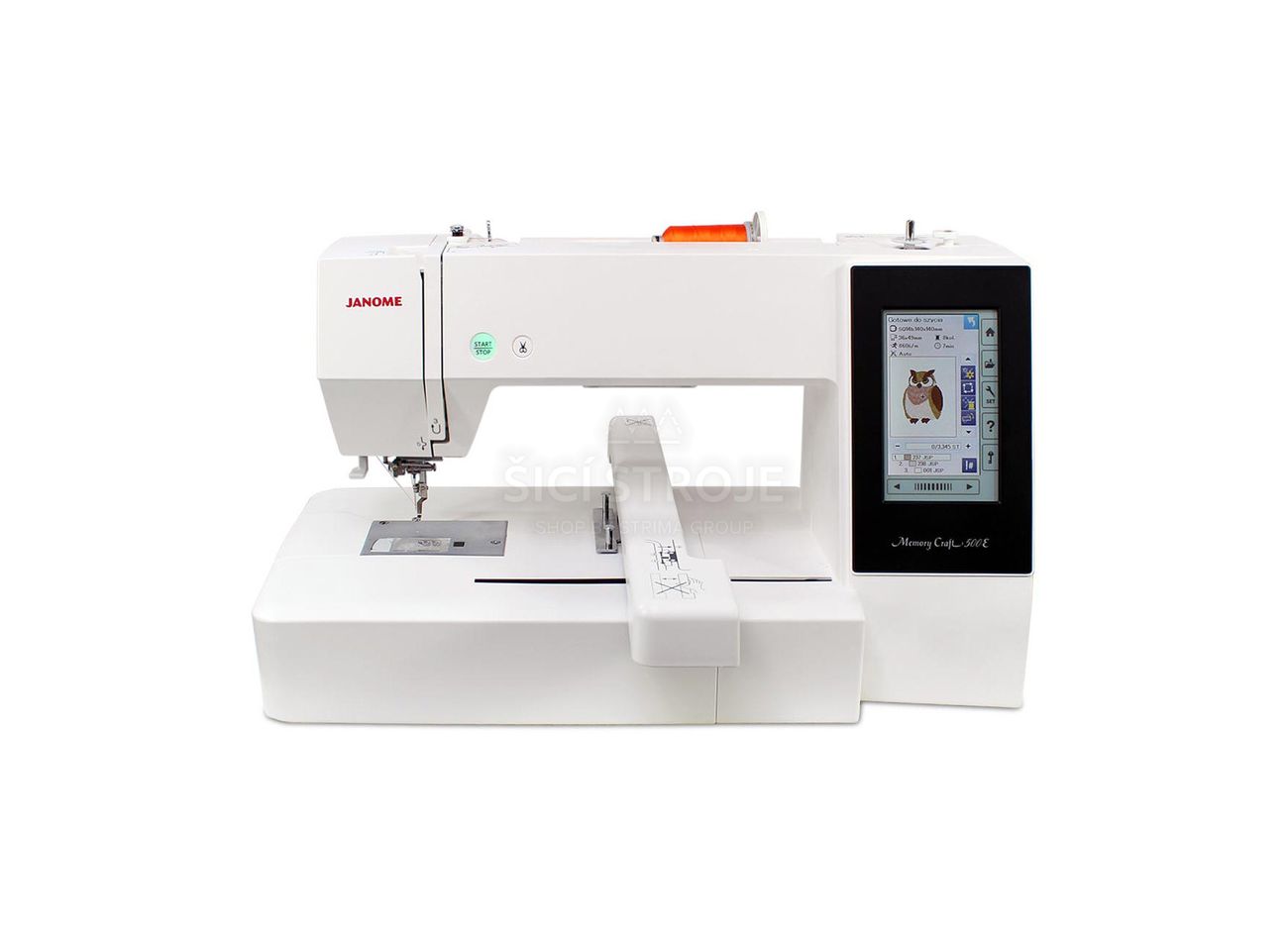 Janome memory craft 500e формат файла